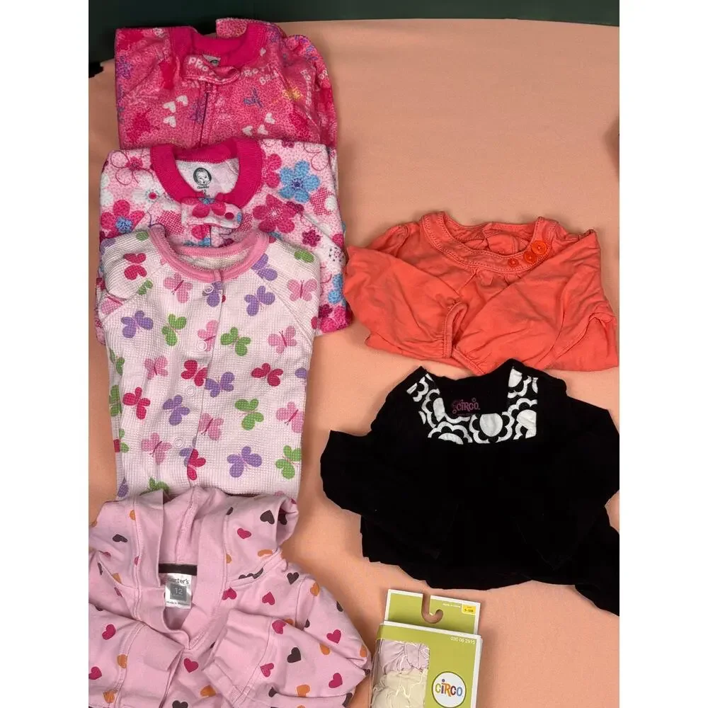 Baby Girl 12M Fall/Winter Clothing Lot – 21 Pieces #474
